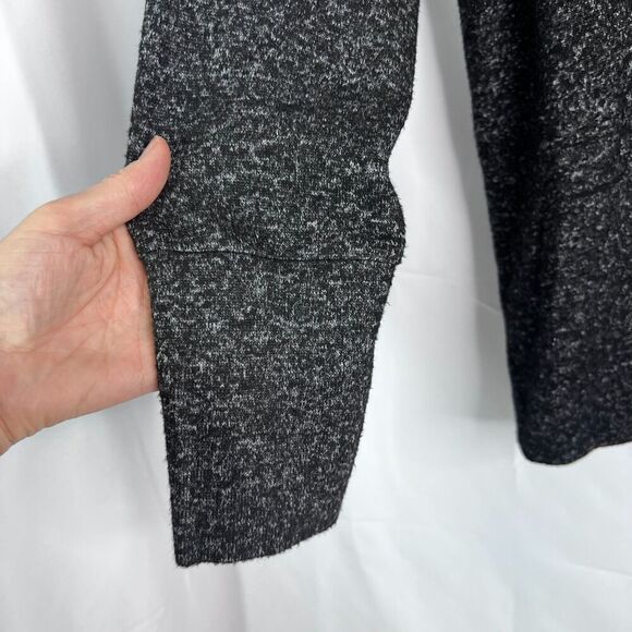 BB Dakota Steve Madden Black Knit Long Sleeve Cowl Neck Sweater Size Medium - Picture 6 of 11